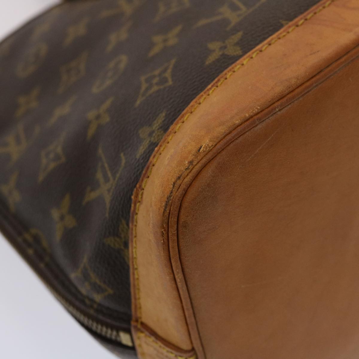 LOUIS VUITTON Monogram Alma Hand Bag M51130 LV 46722