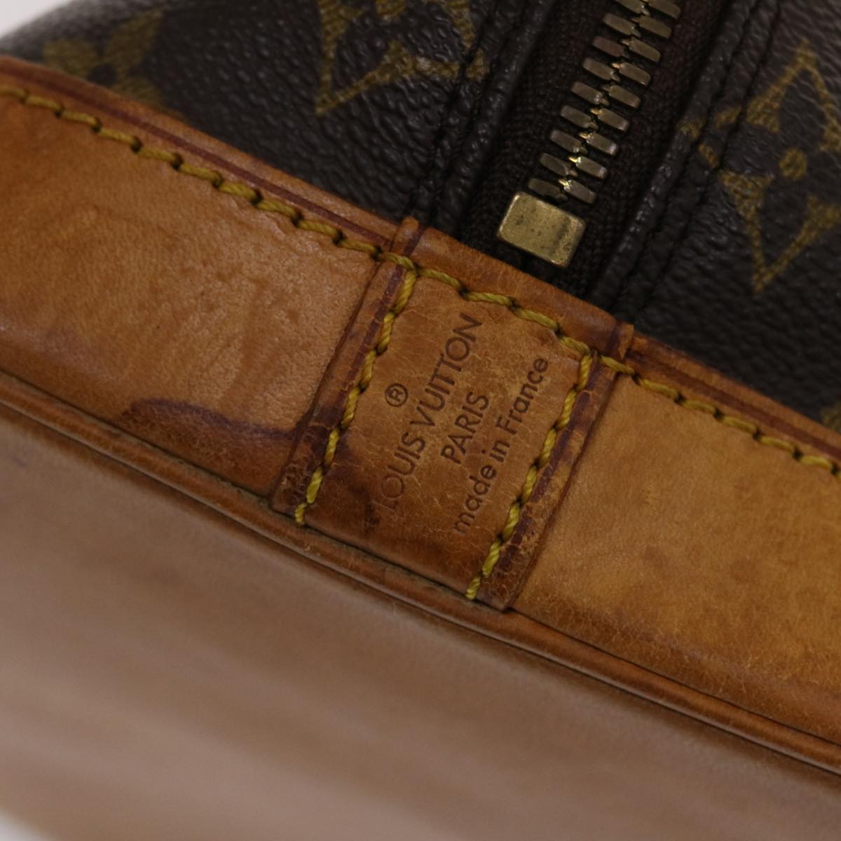 LOUIS VUITTON Monogram Alma Hand Bag M51130 LV 46722