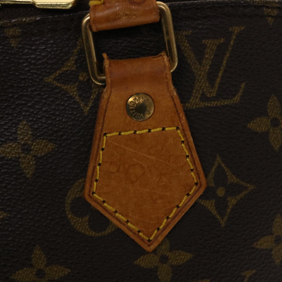 LOUIS VUITTON Monogram Alma Hand Bag M51130 LV 46722