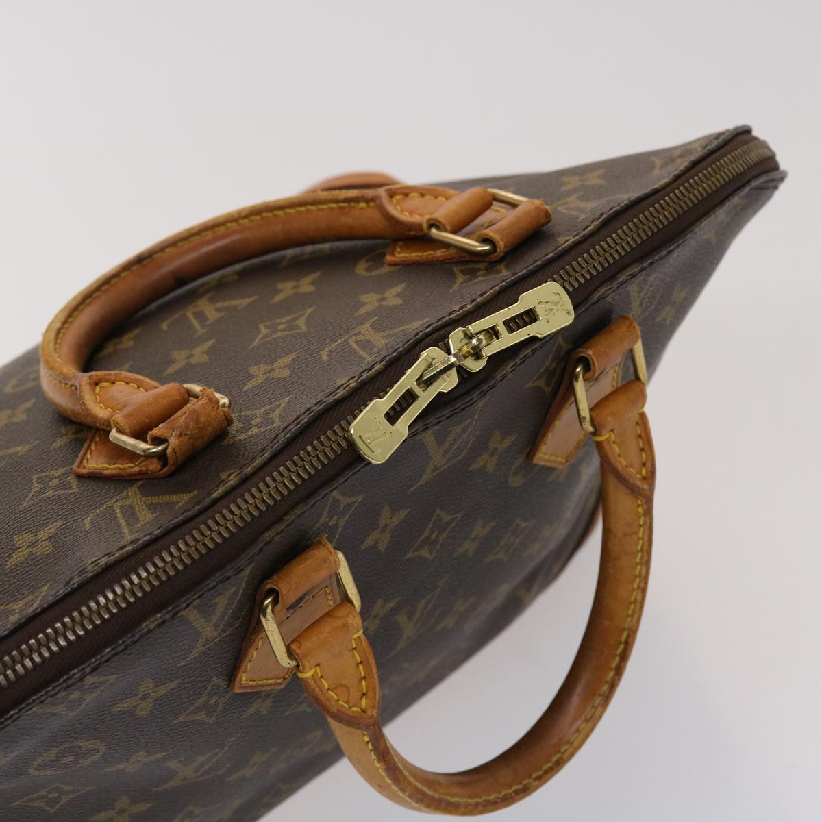 LOUIS VUITTON Monogram Alma Hand Bag M51130 LV 46722