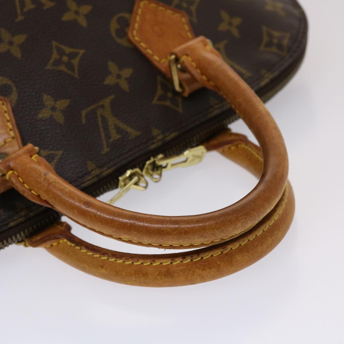 LOUIS VUITTON Monogram Alma Hand Bag M51130 LV 46722