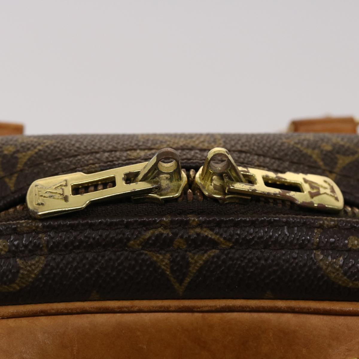 LOUIS VUITTON Monogram Excursion Hand Bag M41450 LV 46725