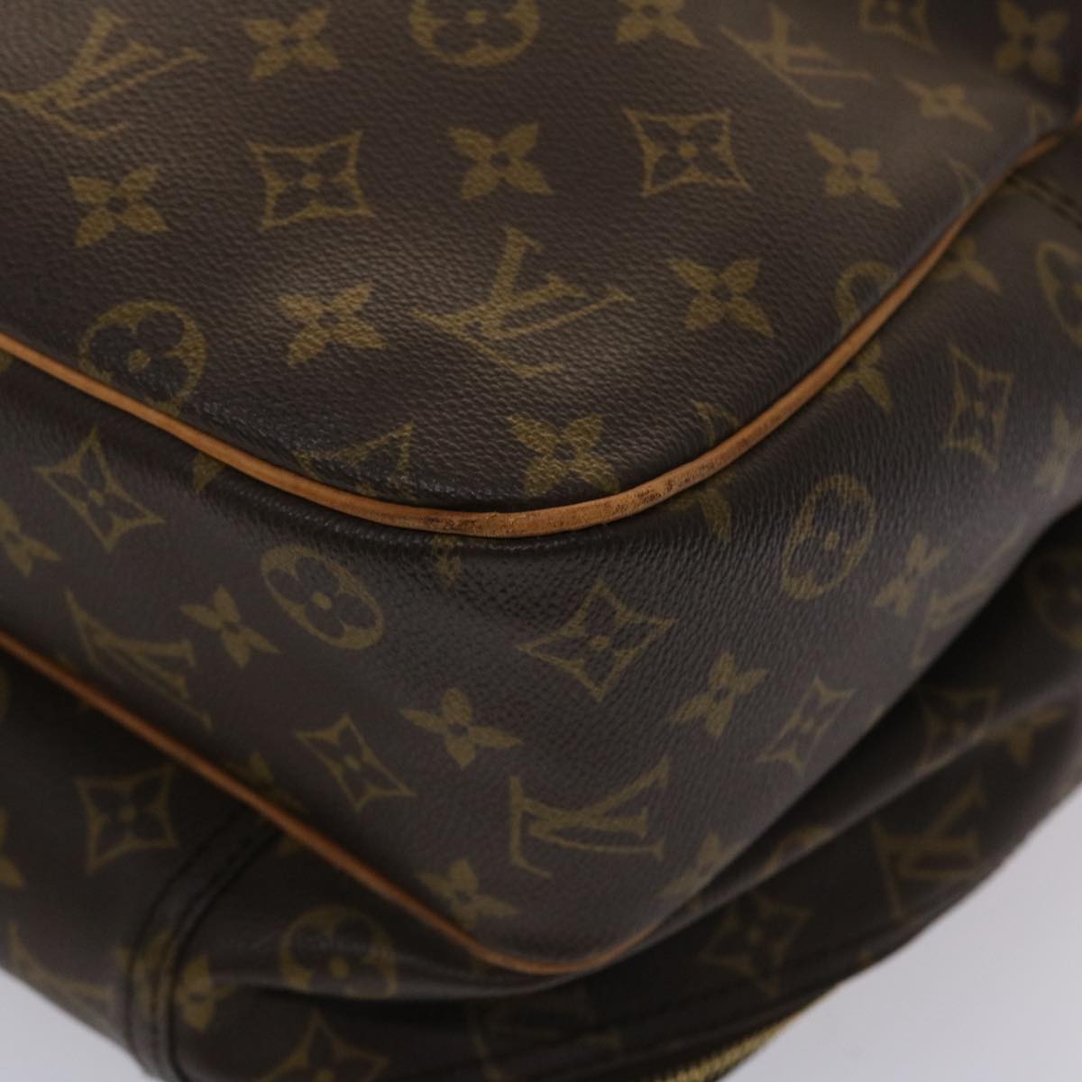 LOUIS VUITTON Monogram Alize 24 H Boston Bag 2way M41399 LV 46727