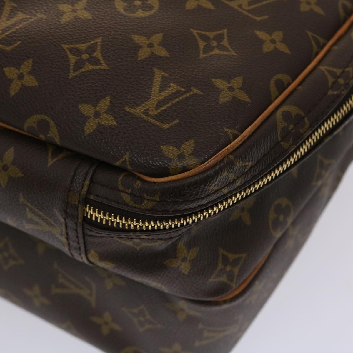 LOUIS VUITTON Monogram Alize 24 H Boston Bag 2way M41399 LV 46727