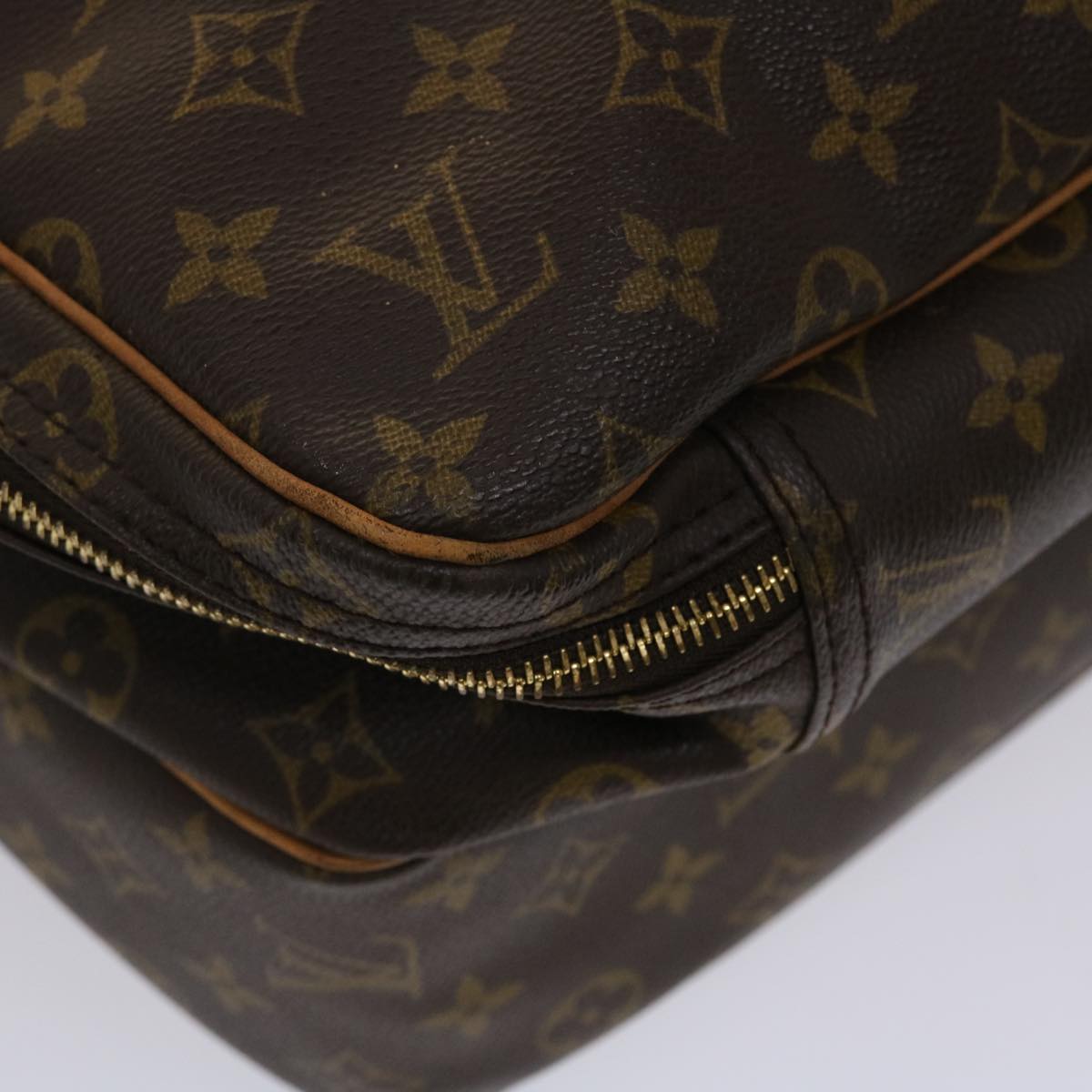 LOUIS VUITTON Monogram Alize 24 H Boston Bag 2way M41399 LV 46727