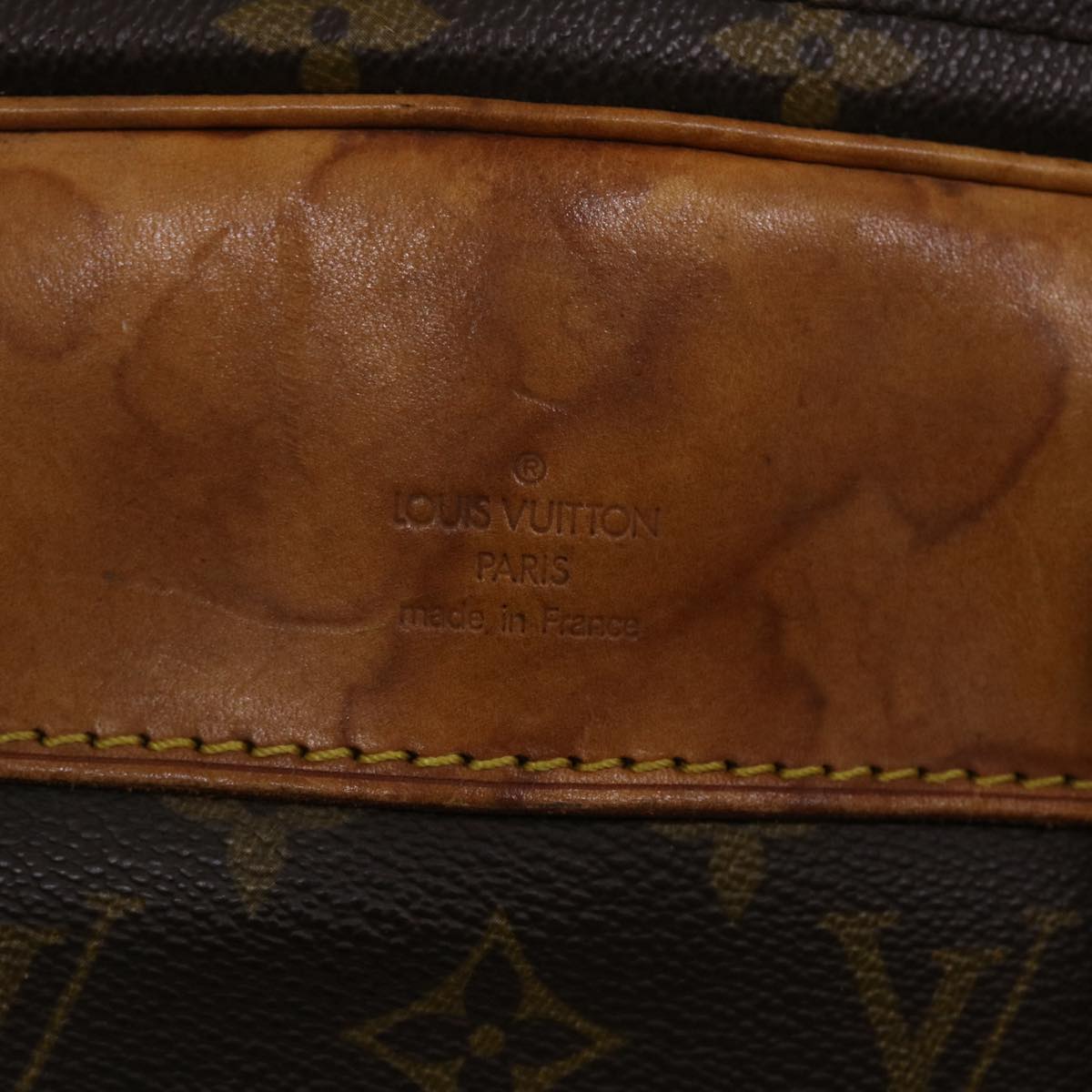 LOUIS VUITTON Monogram Alize 24 H Boston Bag 2way M41399 LV 46727