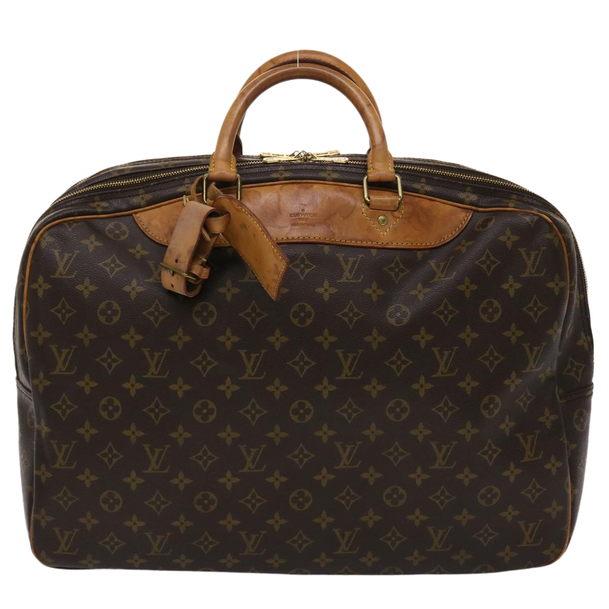 LOUIS VUITTON Monogram Alize 24 H Boston Bag 2way M41399 LV 46727