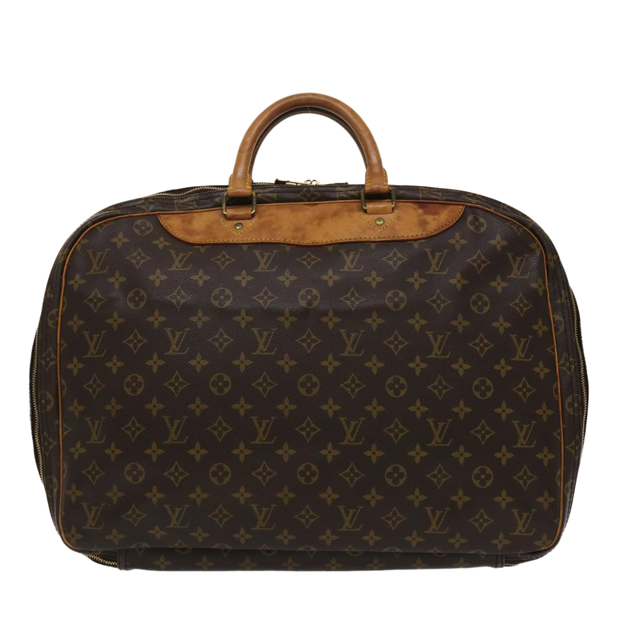 LOUIS VUITTON Monogram Alize 24 H Boston Bag 2way M41399 LV 46727
