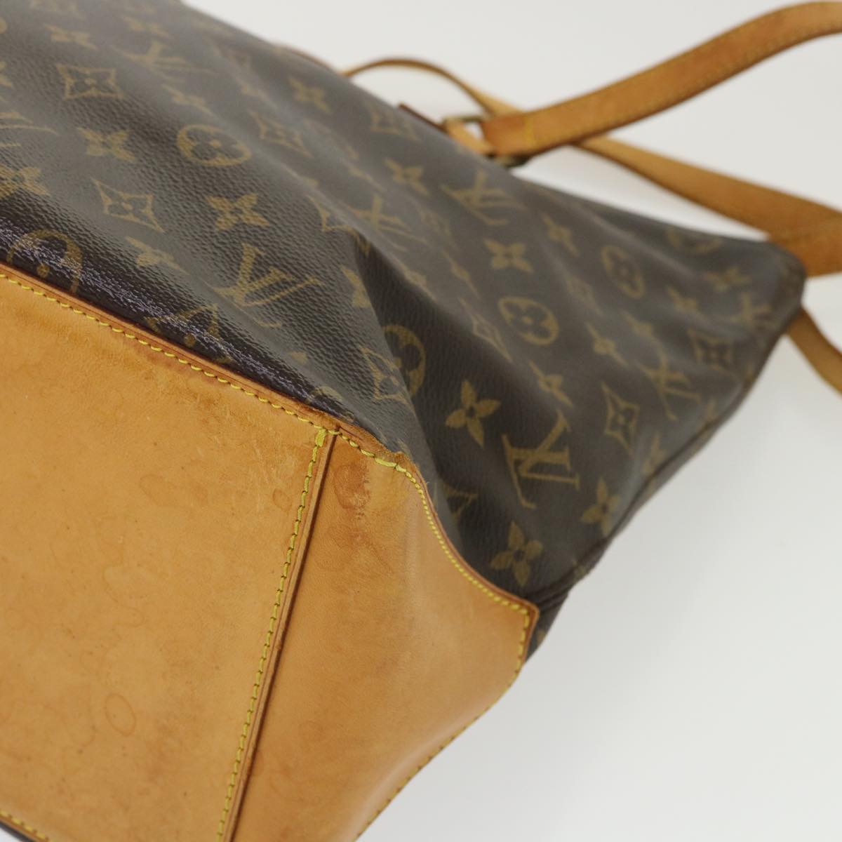 LOUIS VUITTON Monogram Cabas Mezzo Tote Bag M51151 LV 46735