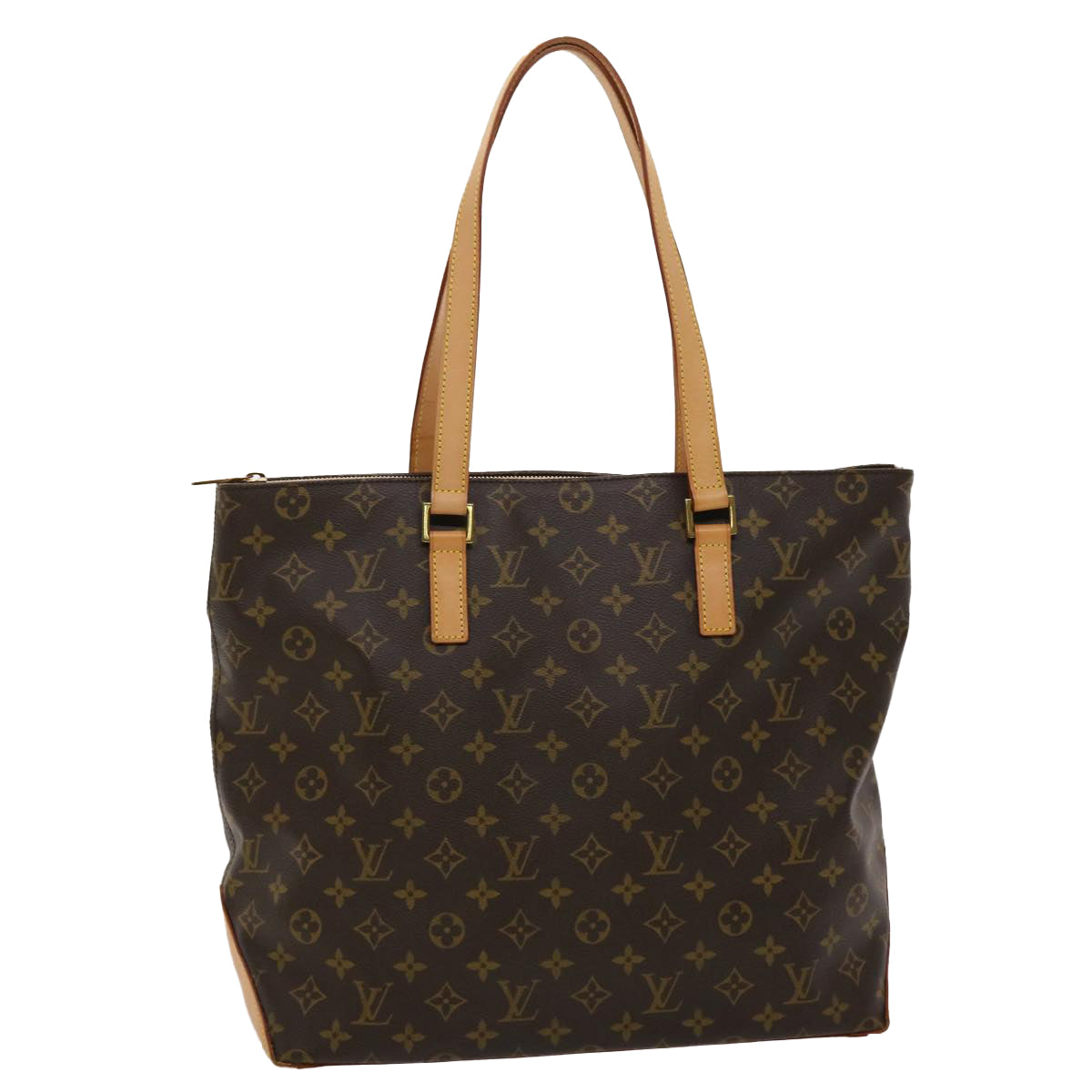 LOUIS VUITTON Monogram Cabas Mezzo Tote Bag M51151 LV 46736