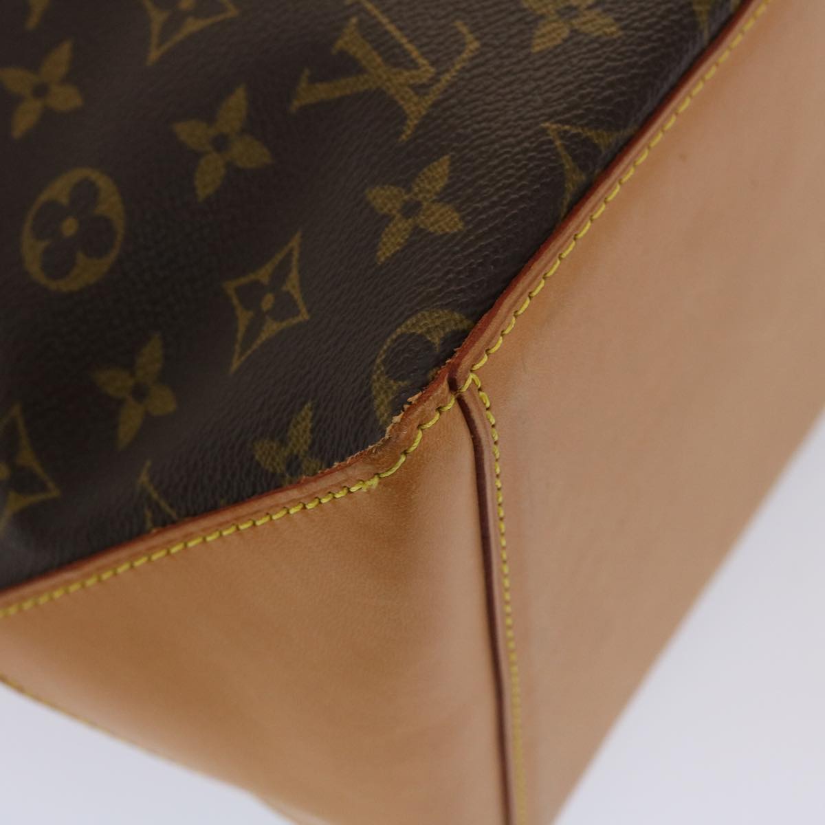LOUIS VUITTON Monogram Cabas Mezzo Tote Bag M51151 LV 46736
