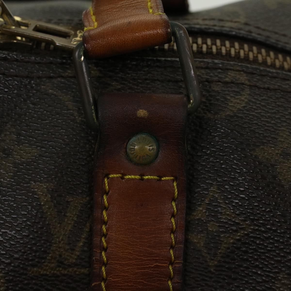 LOUIS VUITTON Monogram Keepall Bandouliere 45 Boston Bag M41418 LV 46742