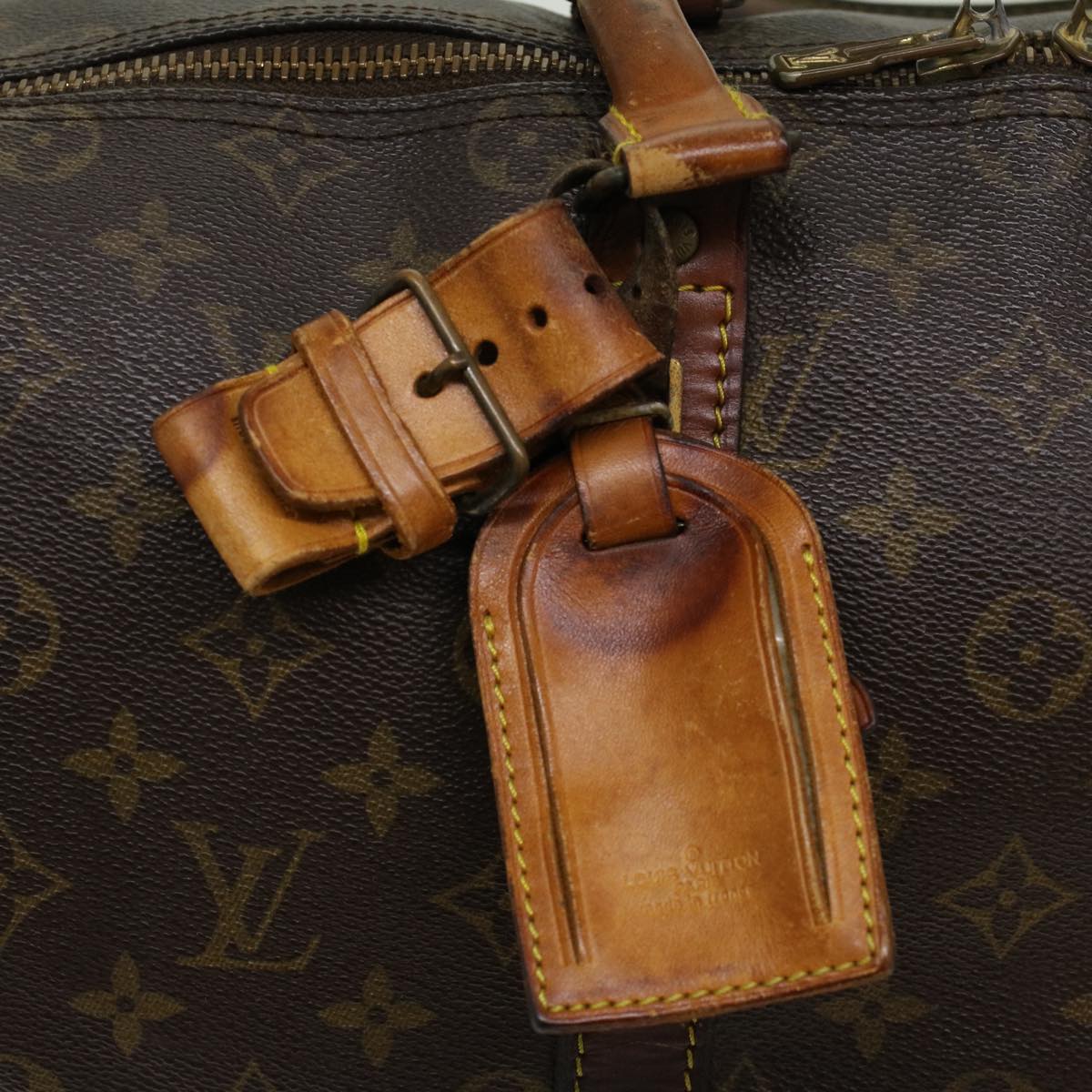 LOUIS VUITTON Monogram Keepall Bandouliere 45 Boston Bag M41418 LV 46742