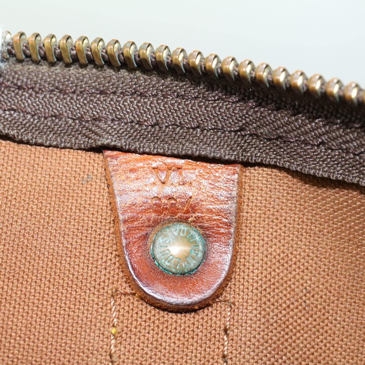 LOUIS VUITTON Monogram Keepall Bandouliere 45 Boston Bag M41418 LV 46742