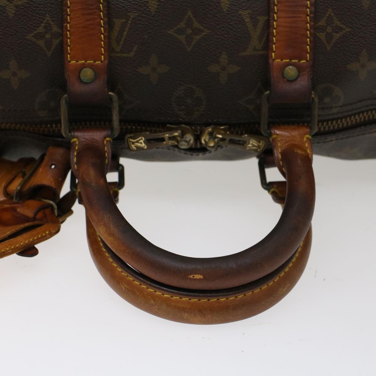 LOUIS VUITTON Monogram Keepall Bandouliere 45 Boston Bag M41418 LV 46742