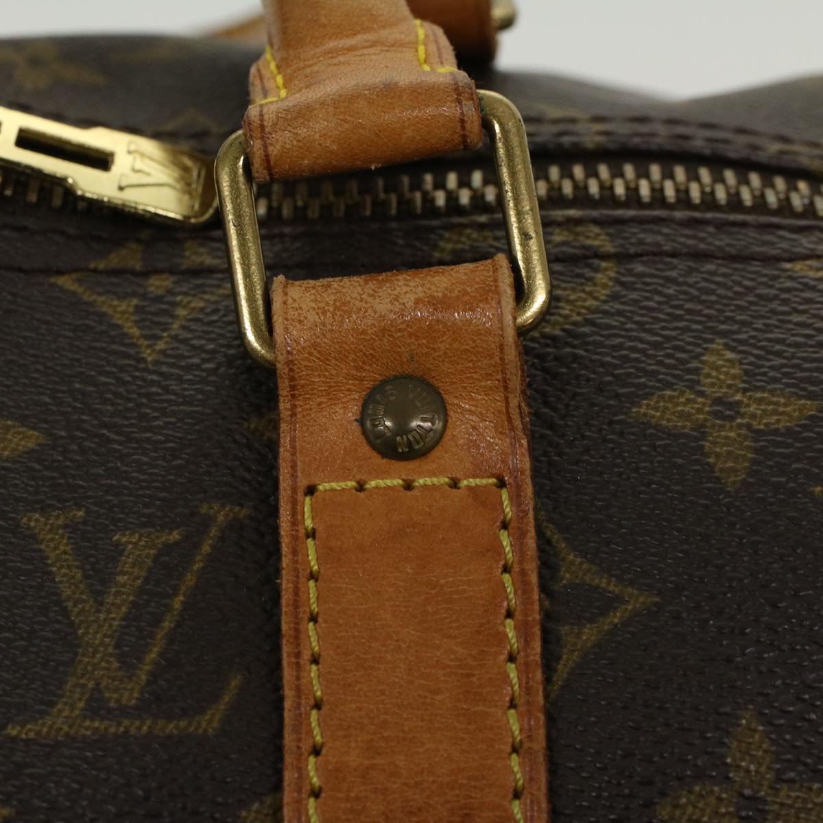 LOUIS VUITTON Monogram Keepall Bandouliere 50 Boston Bag M41416 LV 46743