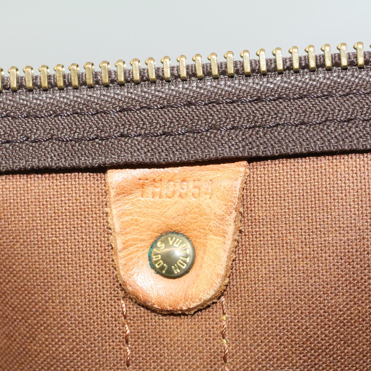 LOUIS VUITTON Monogram Keepall Bandouliere 50 Boston Bag M41416 LV 46743