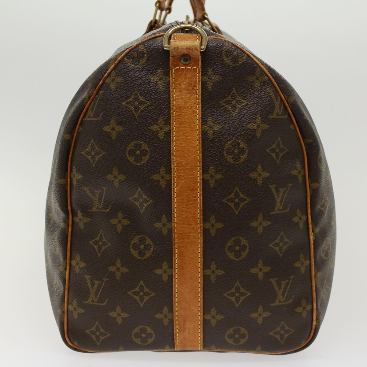 LOUIS VUITTON Monogram Keepall Bandouliere 50 Boston Bag M41416 LV 46743
