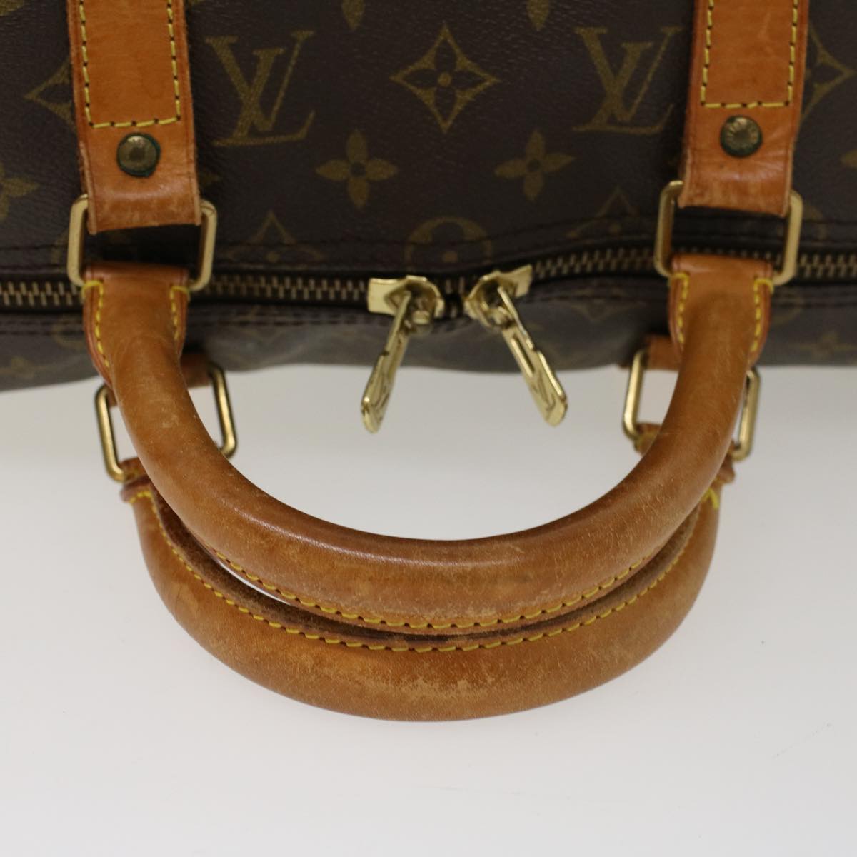 LOUIS VUITTON Monogram Keepall Bandouliere 50 Boston Bag M41416 LV 46743