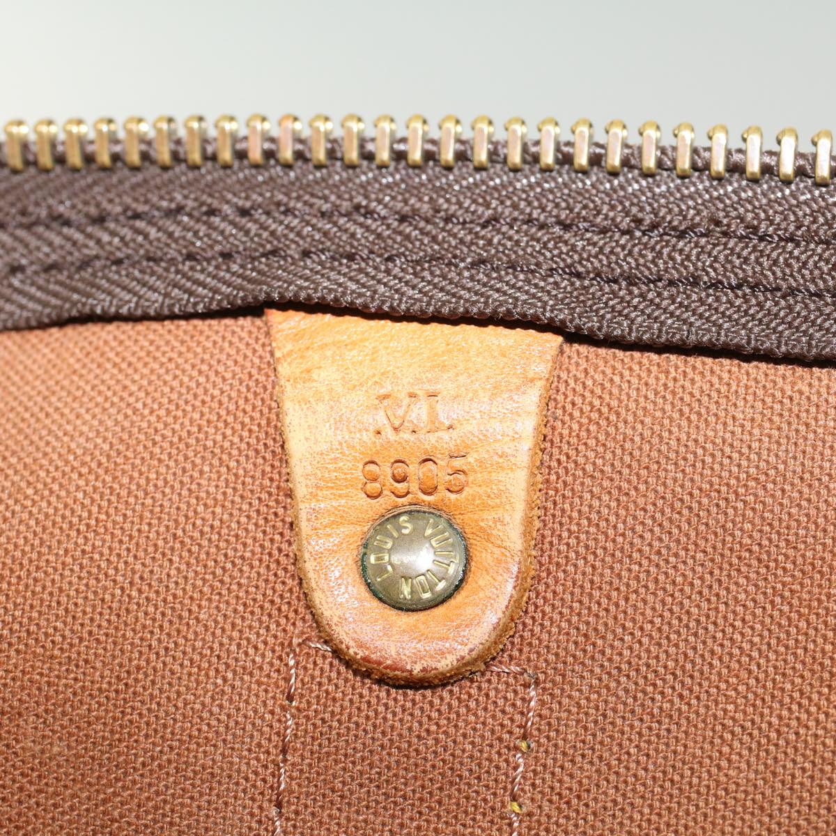 LOUIS VUITTON Monogram Keepall Bandouliere 55 Boston Bag M41414 LV 46745