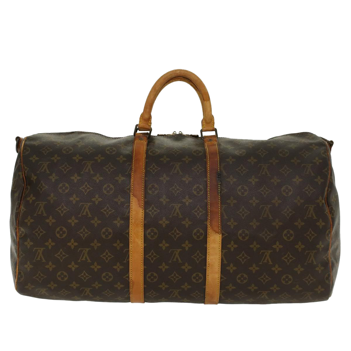 LOUIS VUITTON Monogram Keepall Bandouliere 55 Boston Bag M41414 LV 46745