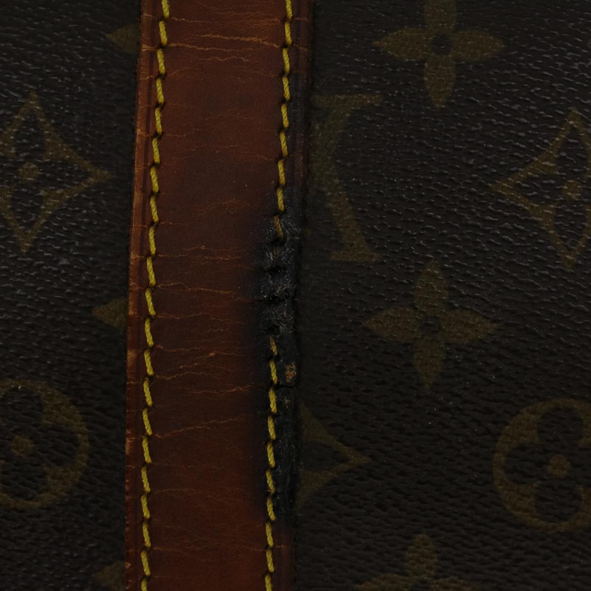 LOUIS VUITTON Monogram Keepall Bandouliere 55 Boston Bag M41414 LV 46745
