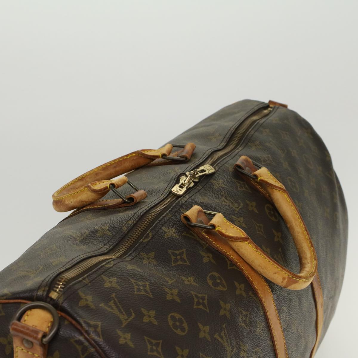LOUIS VUITTON Monogram Keepall Bandouliere 55 Boston Bag M41414 LV 46745