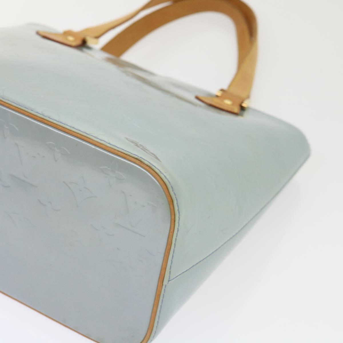 LOUIS VUITTON Monogram Vernis Houston Hand Bag Lavande M91218 LV 46747