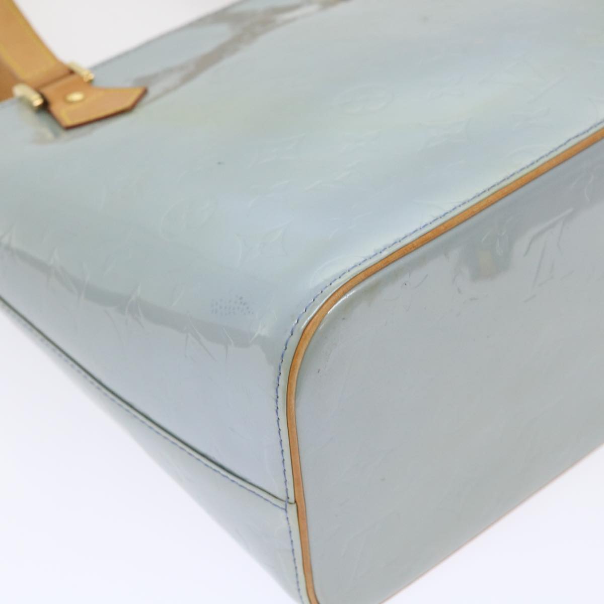 LOUIS VUITTON Monogram Vernis Houston Hand Bag Lavande M91218 LV 46747