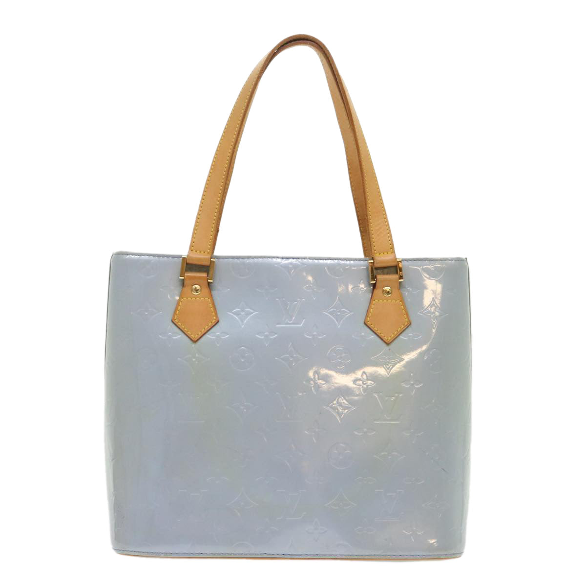 LOUIS VUITTON Monogram Vernis Houston Hand Bag Lavande M91218 LV 46747