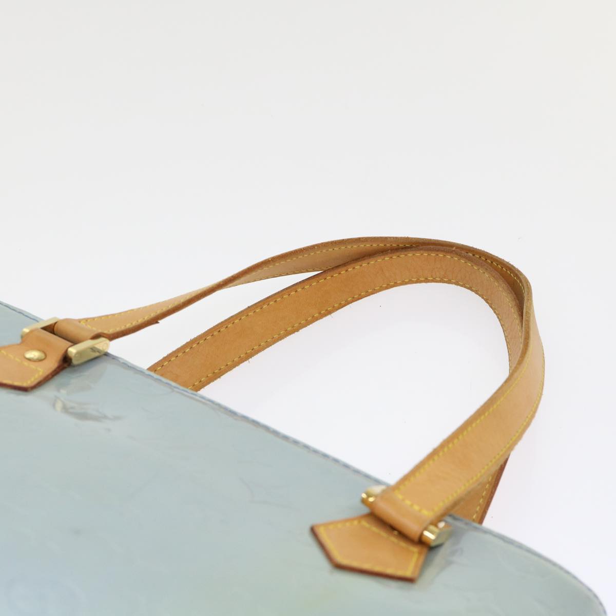 LOUIS VUITTON Monogram Vernis Houston Hand Bag Lavande M91218 LV 46747