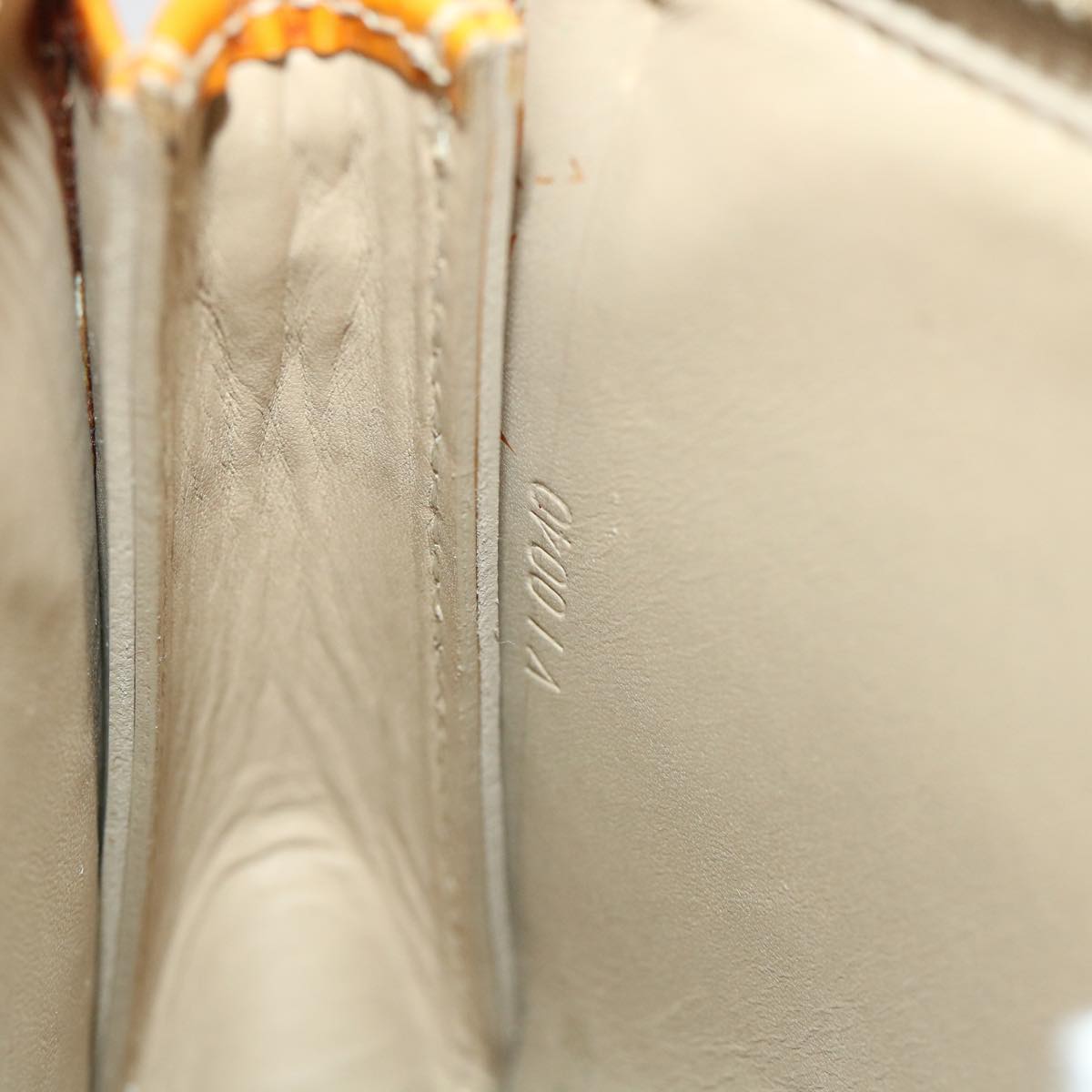 LOUIS VUITTON Monogram Vernis Lexington Accessory Pouch Beige M91010 46755