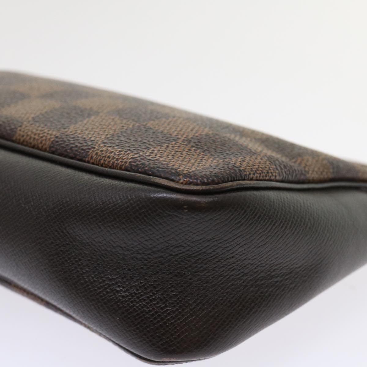 LOUIS VUITTON Damier Ebene Trousse Make Up Pouch N51982 LV 46759