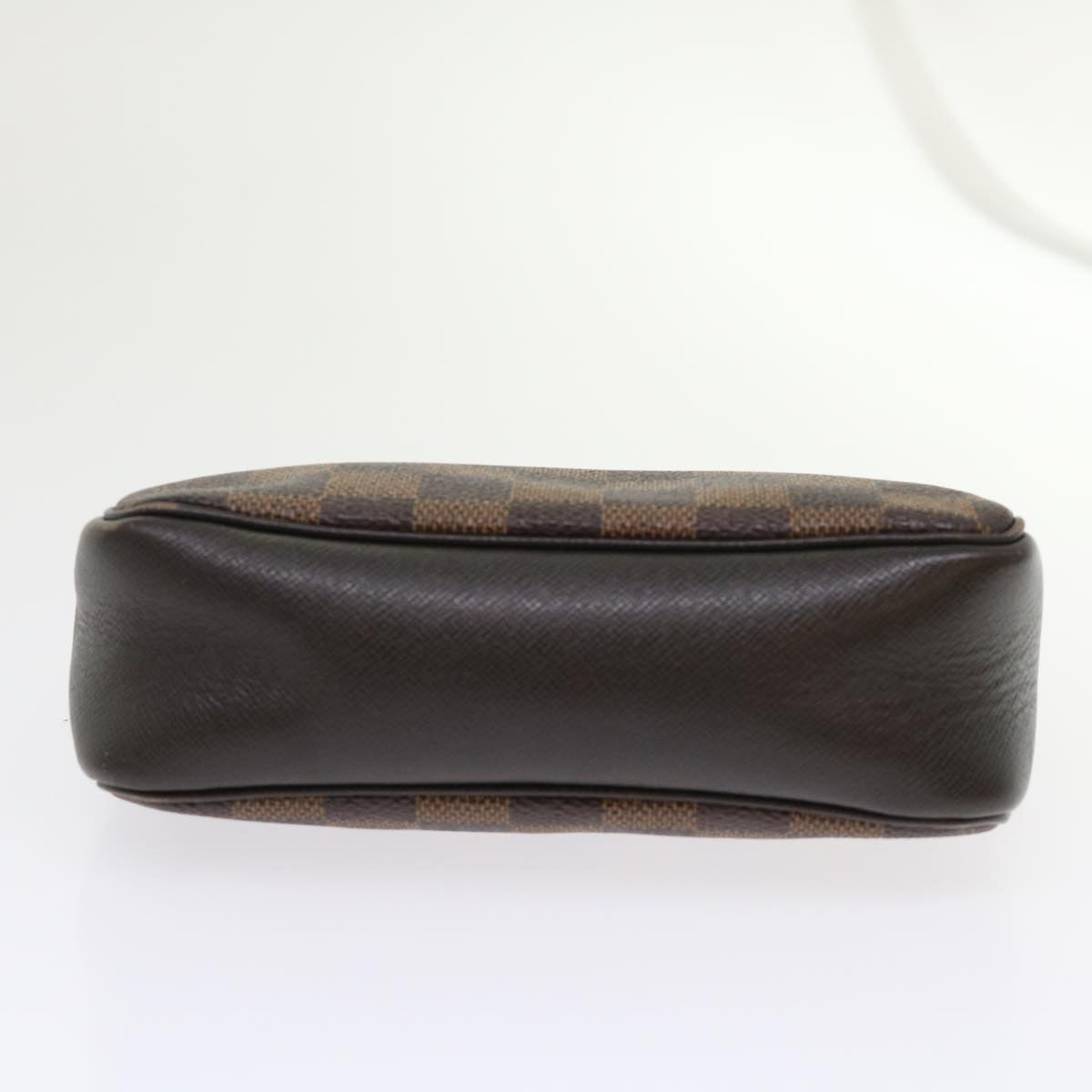 LOUIS VUITTON Damier Ebene Trousse Make Up Pouch N51982 LV 46759