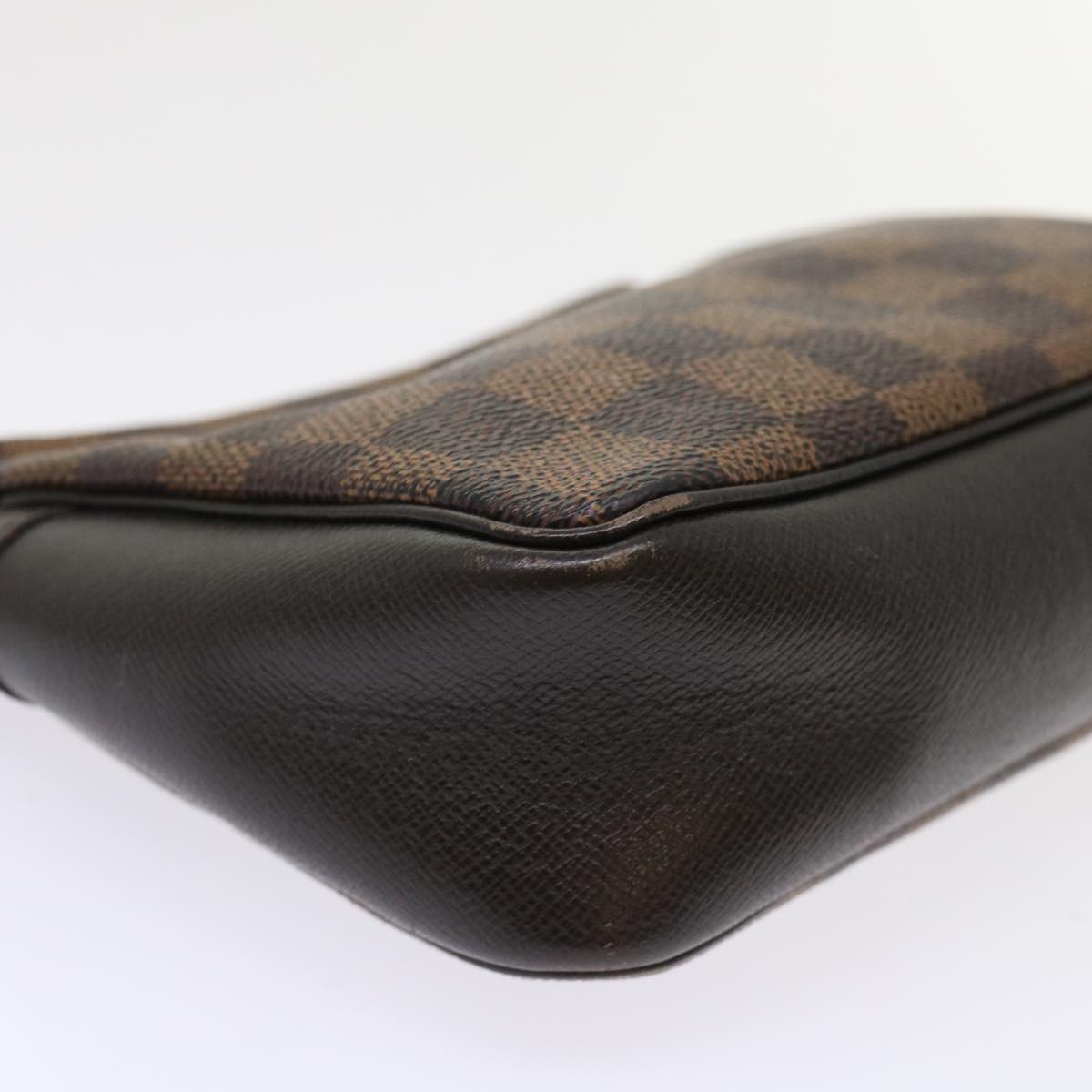LOUIS VUITTON Damier Ebene Trousse Make Up Pouch N51982 LV 46759