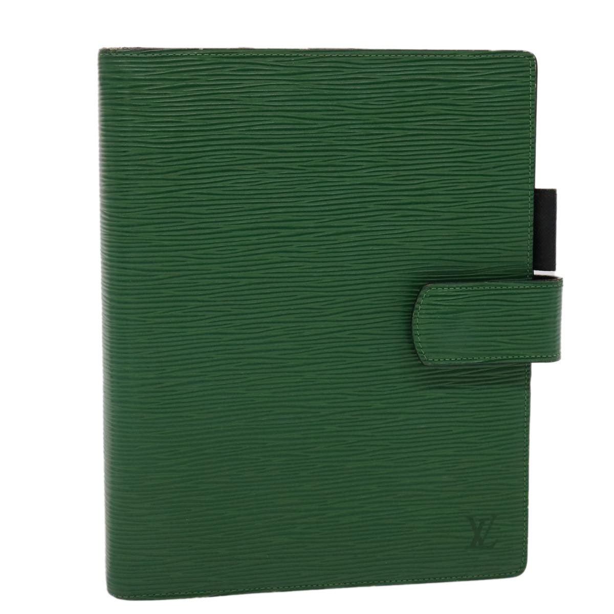 LOUIS VUITTON Epi Agenda GM Day Planner Cover Green LV 46765