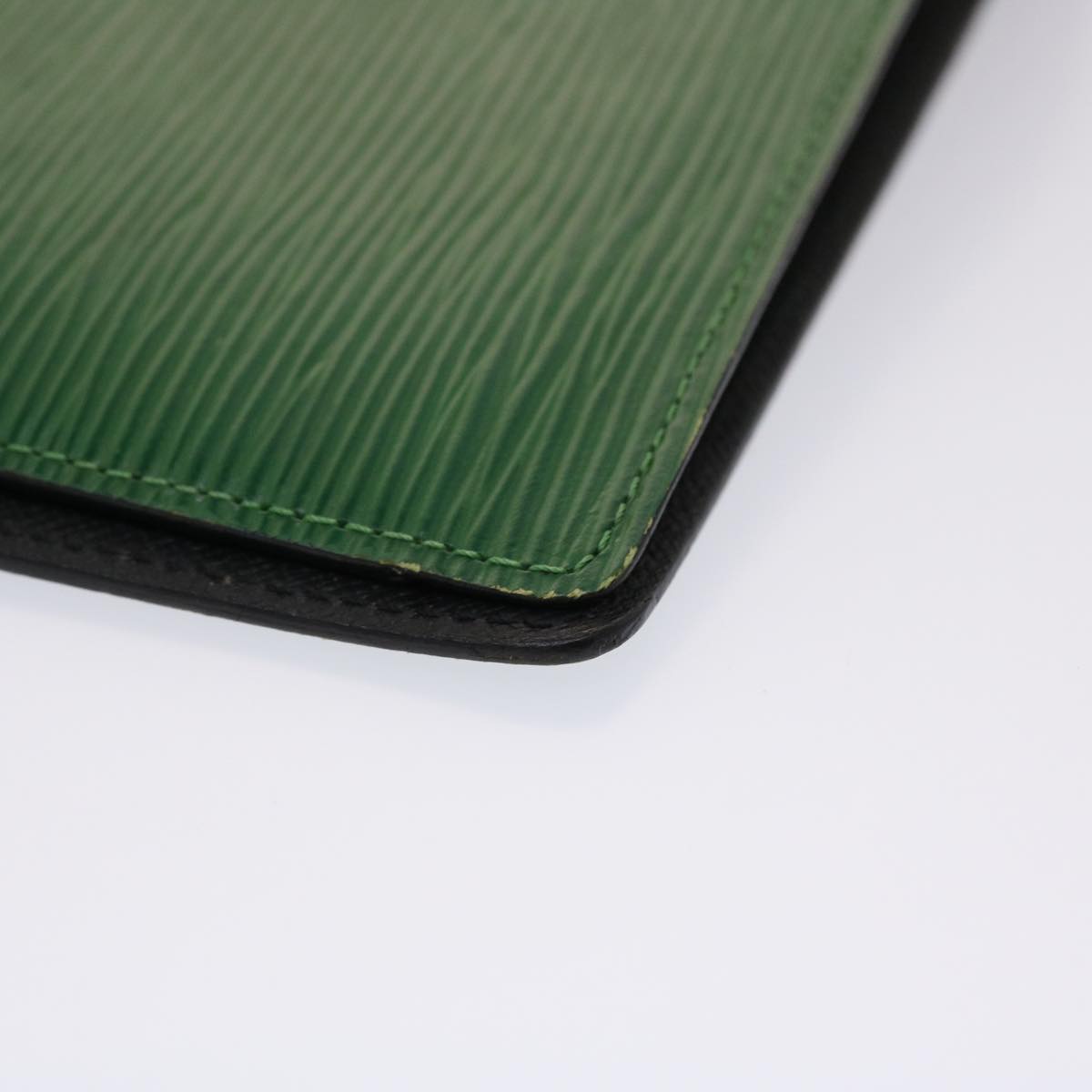 LOUIS VUITTON Epi Agenda GM Day Planner Cover Green LV 46765