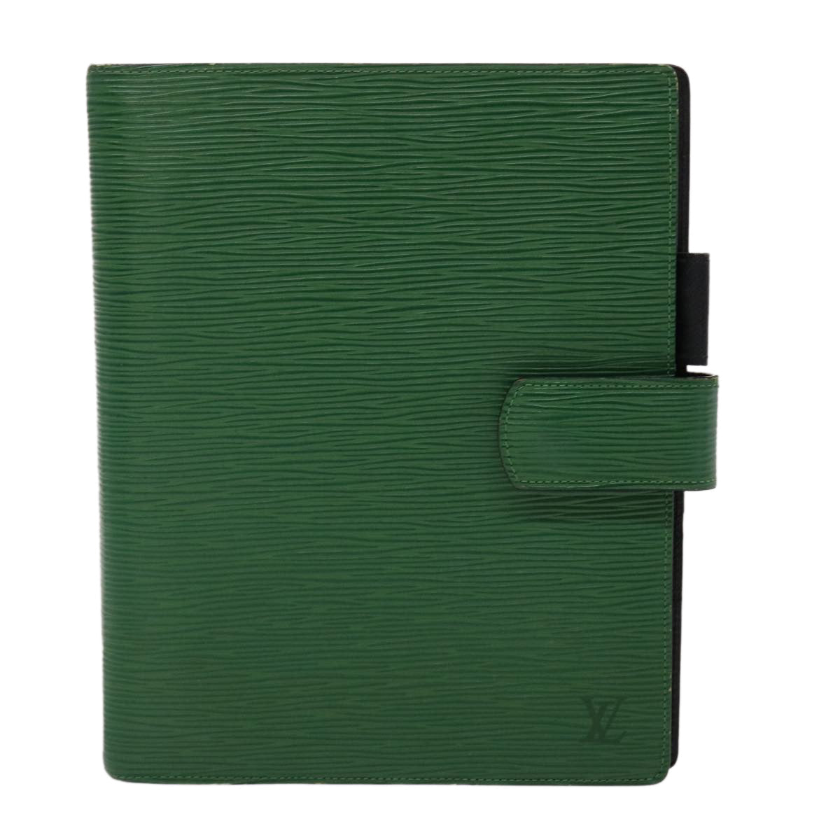 LOUIS VUITTON Epi Agenda GM Day Planner Cover Green LV 46765