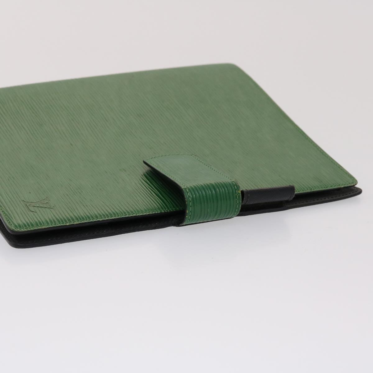 LOUIS VUITTON Epi Agenda GM Day Planner Cover Green LV 46765