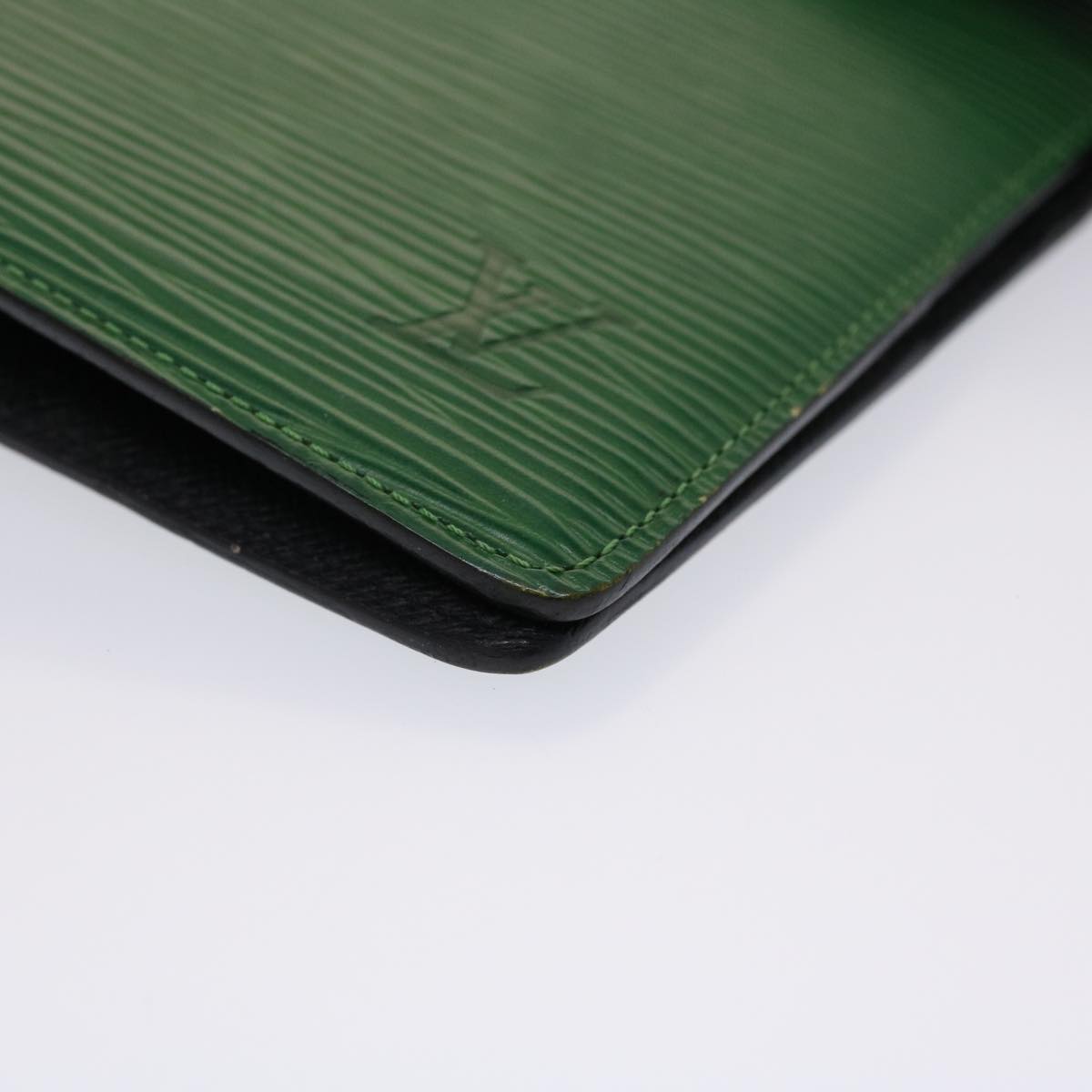 LOUIS VUITTON Epi Agenda GM Day Planner Cover Green LV 46765
