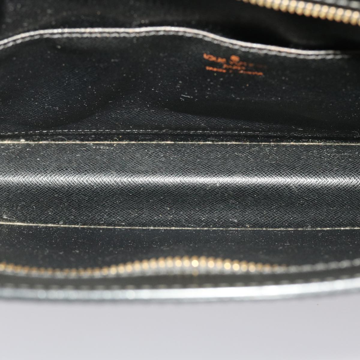 LOUIS VUITTON Epi Pochette Homme Clutch Bag Black M52522 LV 46766
