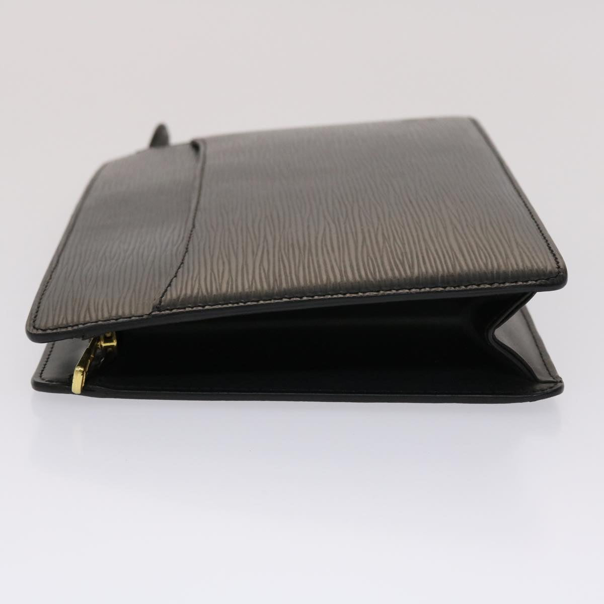 LOUIS VUITTON Epi Pochette Homme Clutch Bag Black M52522 LV 46766