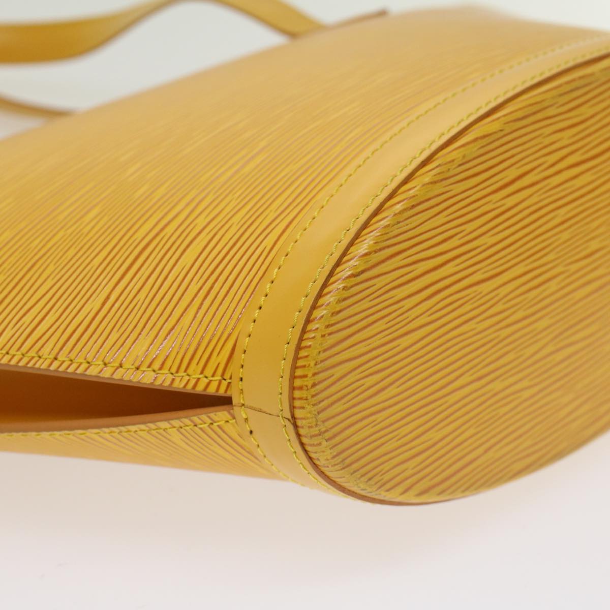 LOUIS VUITTON Epi Saint Jacques Poignées Long Hand Bag Yellow M52339 46768
