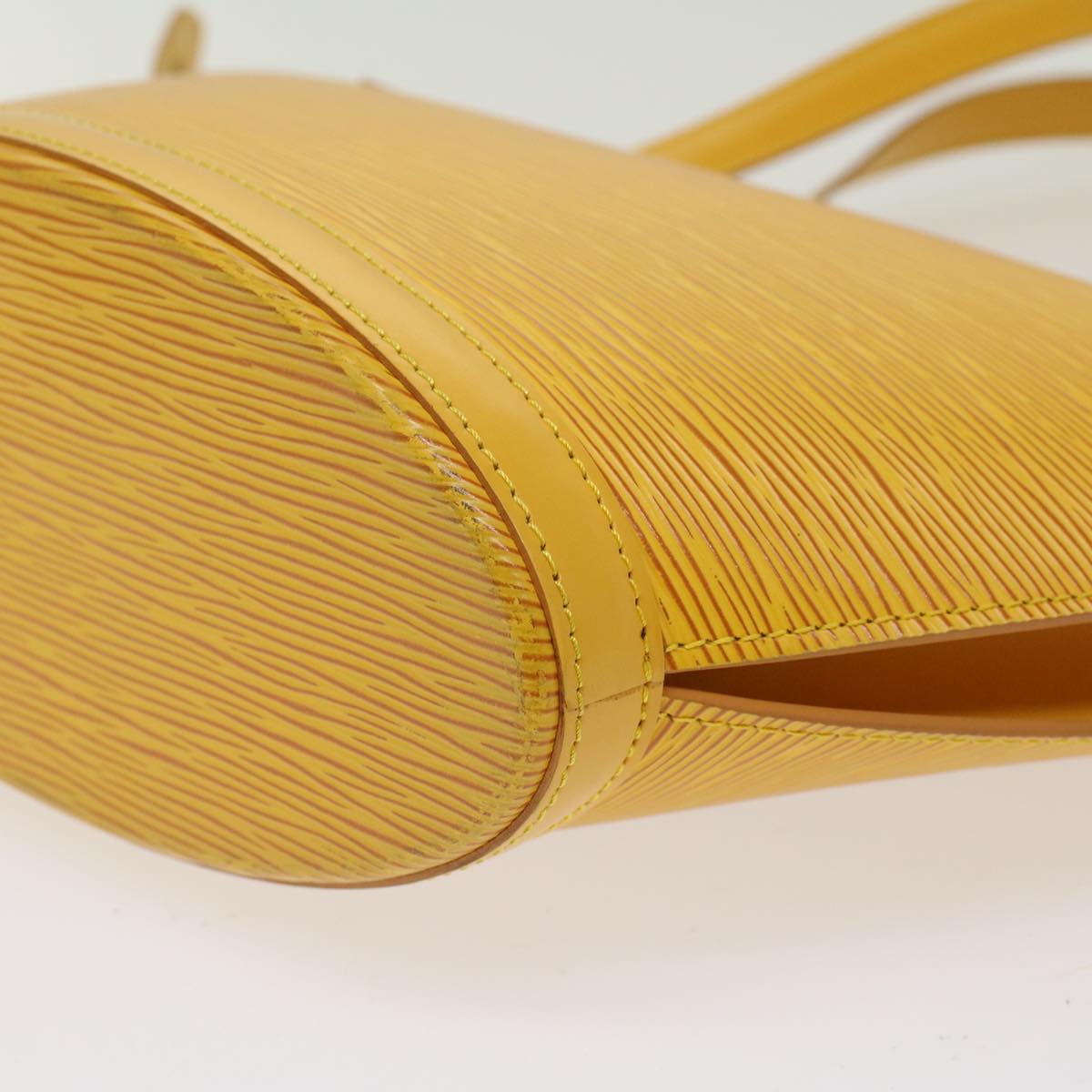 LOUIS VUITTON Epi Saint Jacques Poignées Long Hand Bag Yellow M52339 46768