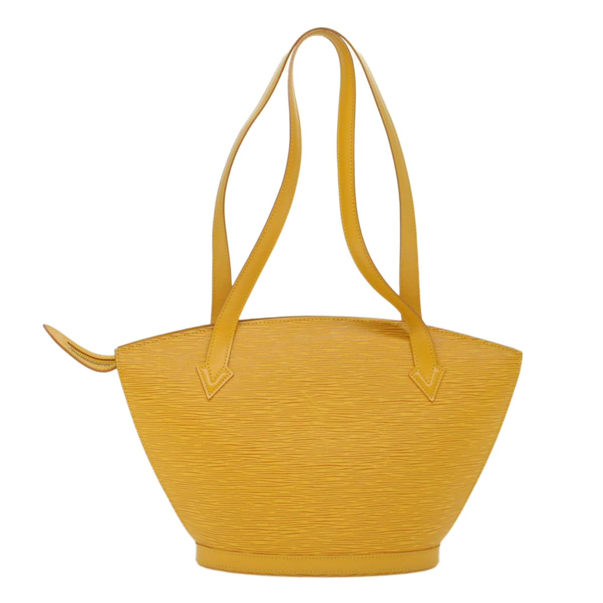 LOUIS VUITTON Epi Saint Jacques Poignées Long Hand Bag Yellow M52339 46768