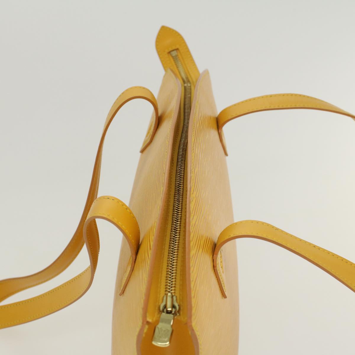 LOUIS VUITTON Epi Saint Jacques Poignées Long Hand Bag Yellow M52339 46768