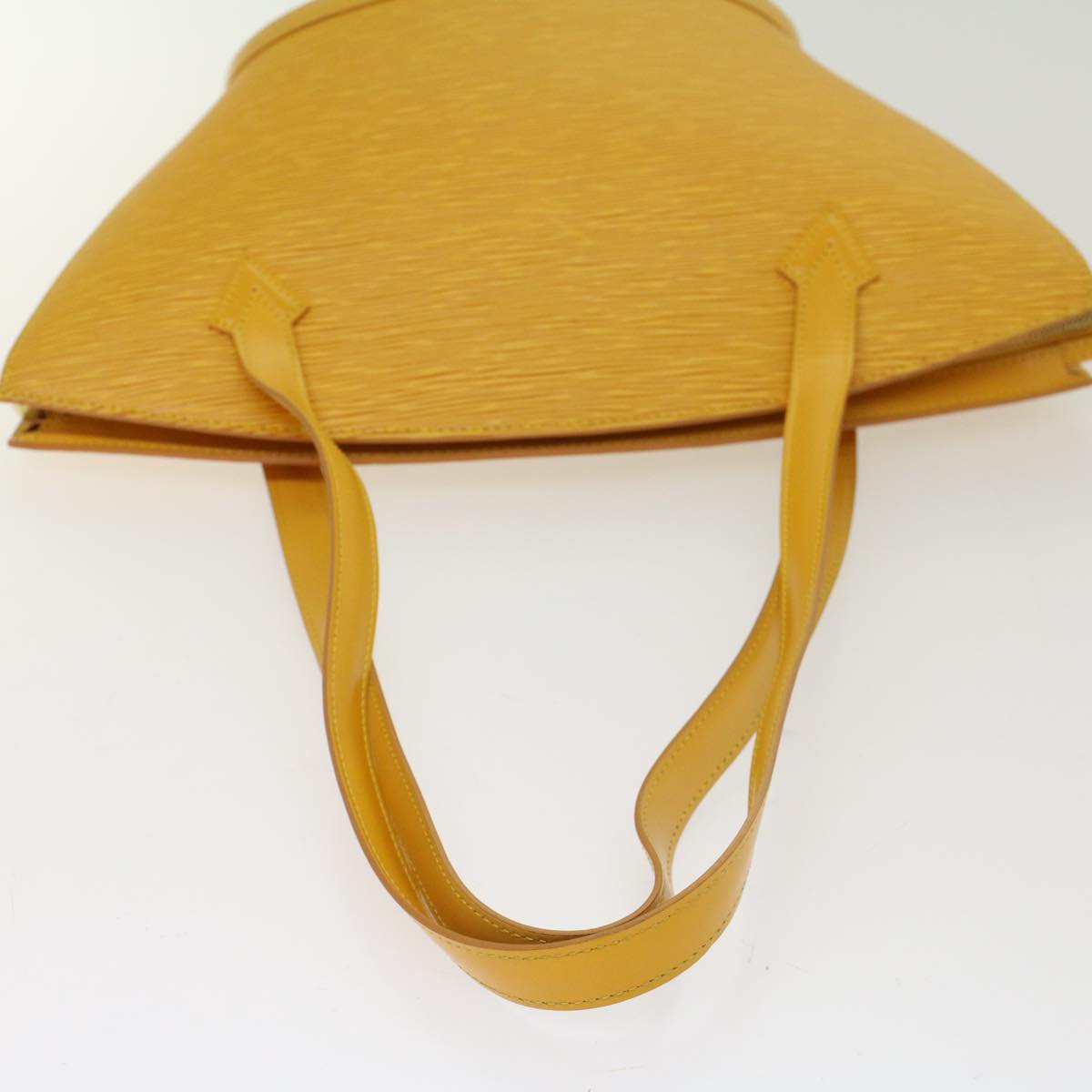 LOUIS VUITTON Epi Saint Jacques Poignées Long Hand Bag Yellow M52339 46768