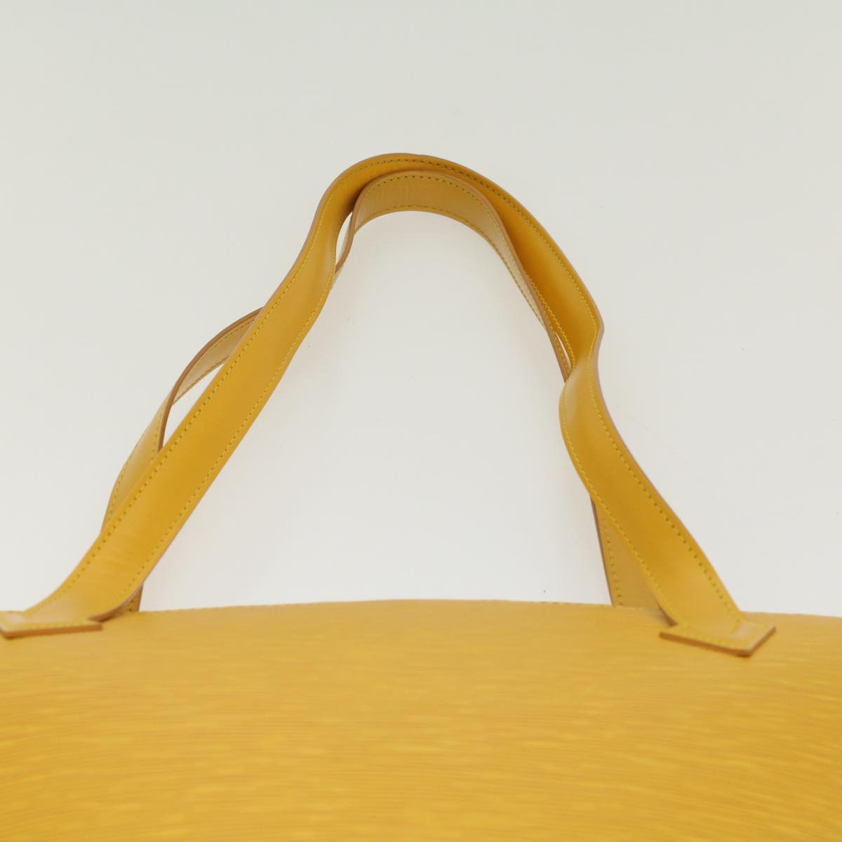 LOUIS VUITTON Epi Saint Jacques Poignées Long Hand Bag Yellow M52339 46768
