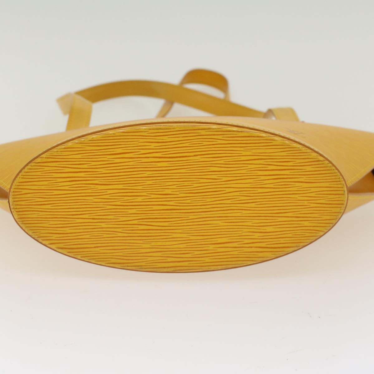 LOUIS VUITTON Epi Saint Jacques Poignées Long Hand Bag Yellow M52339 46768