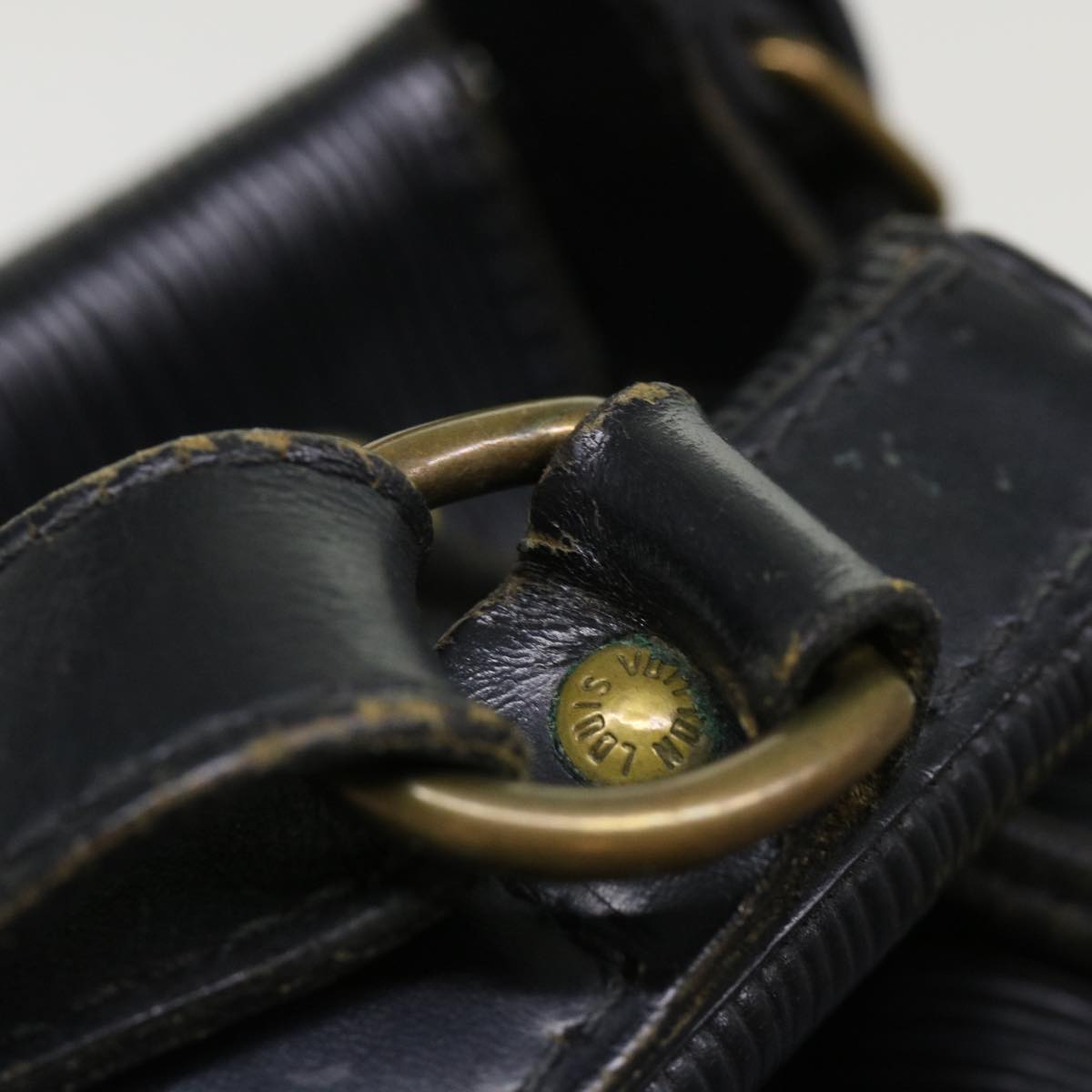 LOUIS VUITTON Epi Noe Shoulder Bag Black M44002 LV 46772